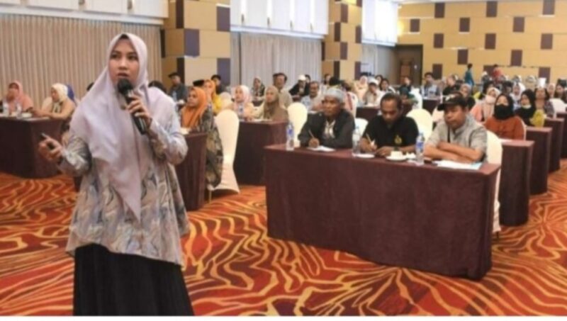 Legislator DPRD Kota Makassar, Fatma Wahyuddin, Menggelar Sosialisasi Perda Nomor 7 Tahun 2015, di Hotel Aston, Senin 14 Agustus 2023