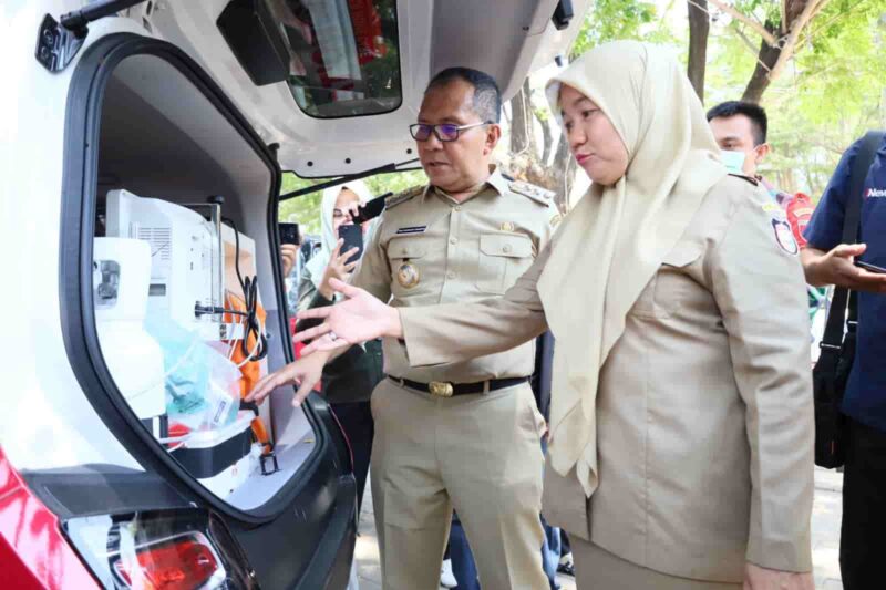Wali Kota Makassar, Ir. Moh. Ramdhan Pomanto, Meluncurkan 47 Unit Mobil Low Carbon Dottoro'ta, Selasa 10 Oktober 2023