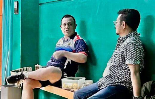 Beredar foto Ketua Komisi Pemberantasan Korupsi (KPK) Komjen Pol (Purn) Firli Bahuri bertemu dengan Menteri Pertanian Syahrul Yasin Limpo (SYL)