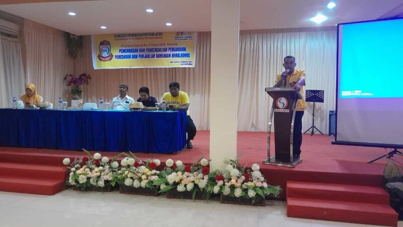 Legislator DPRD Kota Makassar, Andi Suharmika, Menggelar Sosialisasi Perda Nomor 4 Tahun 2014, di Hotel Sarison, Senin 16 Oktober 2023