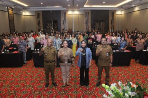 Legislator DPRD Kota Makassar, Galmerya Kondorura, Menggelar Sosialisasi Pengelolaan Air Limbah Domestik, di Hotel Harper, Selasa 21 November 2023