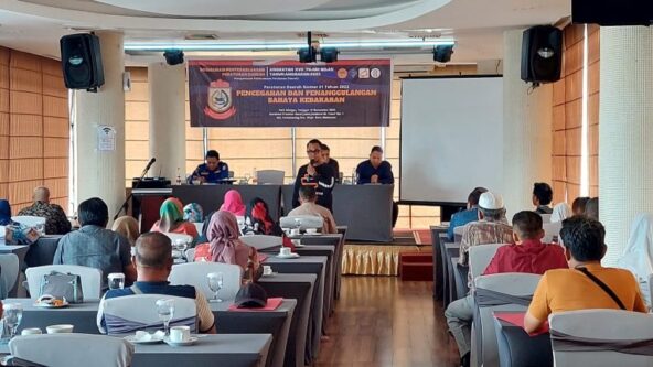 Legislator DPRD Kota Makassar, H. Rei Suryadi Arsyad, Menggelar Sosialisasi Perda Pencegahan dan Penanggulangan Bahaya Kebakaran, di Hotel Premier Karebosi, Minggu 19 November 2023