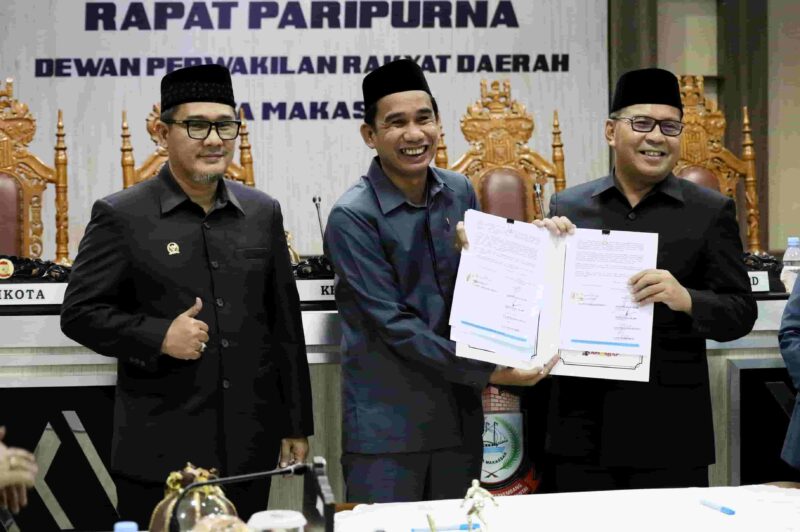 DPRD Bersama Pemkot Makassar, Sepakat Membahas Kebijakan Umum Anggaran (KUA) dan Prioritas Plafon Anggaran Sementara (PPAS) APBD 2024, di Ruang Banggar, Selasa Malam 21 November 2023
