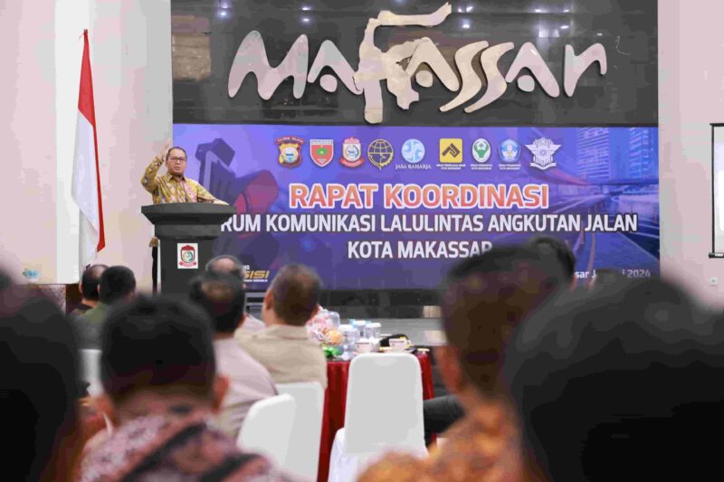 Wali Kota Makassar, Ir. Moh. Ramdhan Pomanto, Mengahdiri Deklarasi Makassar Bisa Tonji Tanpa Knalpot Brong, di Rujab Wali Kota Makassar, Kamis 11 Januari 2024