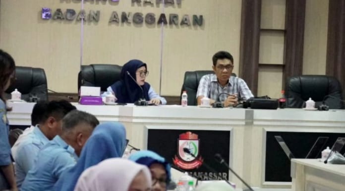 Komisi B DPRD Kota Makassar, Gelar Rapat Panitia Khusus Pembahasan Ranperda, tentang Pendirian Perusda Terminal Makassar Metro, Selasa 20 Februari 2024