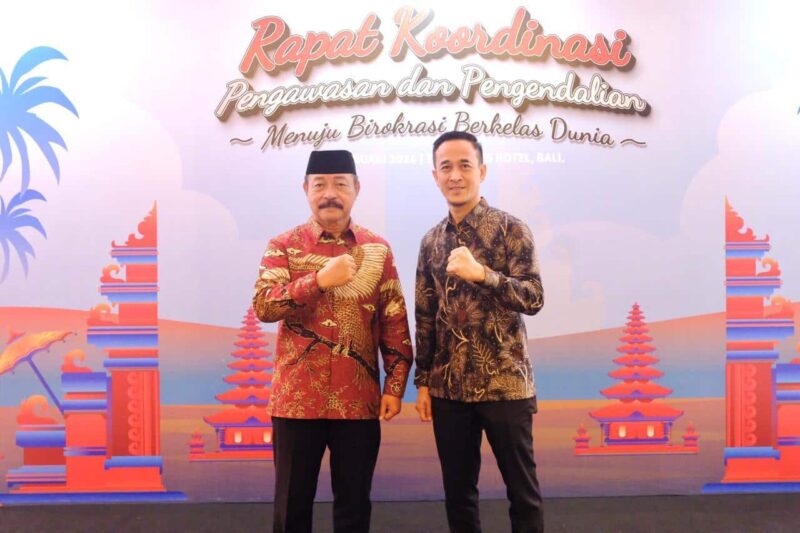 Wakil Bupati Gowa, Abd Rauf Malaganni, Menghadiri Rakor Pengawasan dan Pengendalian BKN, di Legian Bali, Selasa 6 Februari 2024