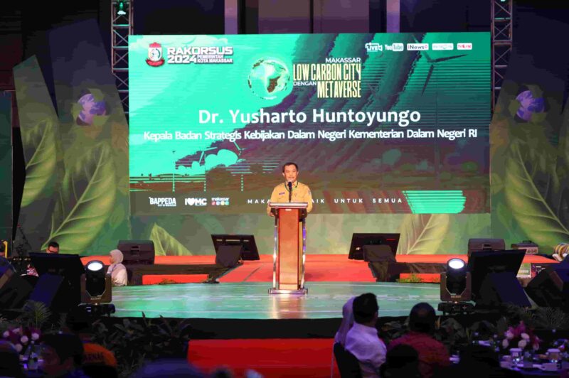 Wali Kota Makassar, Ir. Moh. Ramdhan Pomanto, Menghadiri Rakorsus di Hotel Four Point by Sheraton, Senin 26 Februari 2024