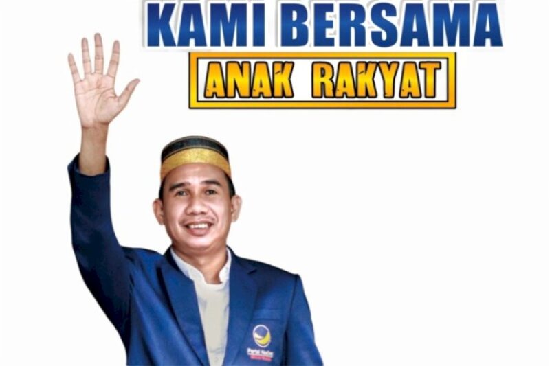 Caleg DPR RI Partai NasDem, Daerah Pemilihan (Dapil) 1 Sulsel, Rudianto Lallo