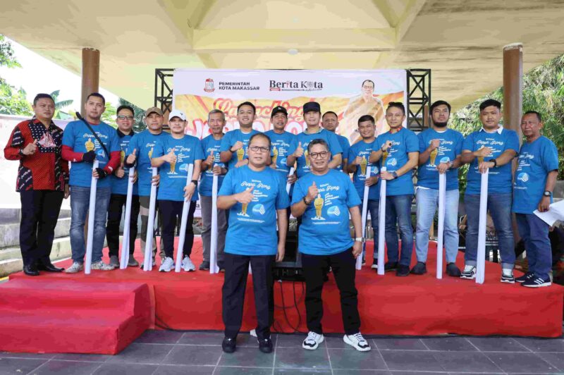 Wali Kota Makassar, Ir. Moh. Ramdhan Pomanto, Melaunching Jappa Rong, di Kampung Seni Baruga Kaluarrang, Lorong Wisata Kyoto, Sabtu 2 Maret 2024.