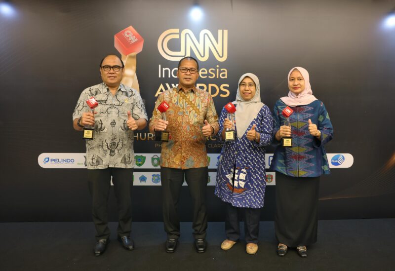 Wali Kota Makassar, Ir. Moh. Ramdhan Pomanto, Raih 4 Penghargaan dari CNN Indonesia Award 2024, di Hotel Claro, Kamis 21 Maret 2024