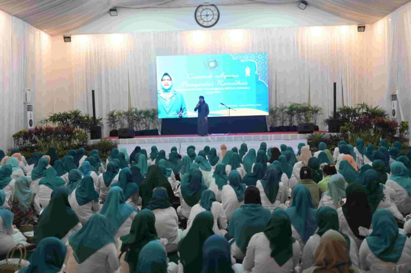 TP PKK Kota Makassar, Menggelar Pengajian Jelang Bulan Ramdhan, di Kediaman Wali Kota Makassar, Jum'at 8 Maret 2024