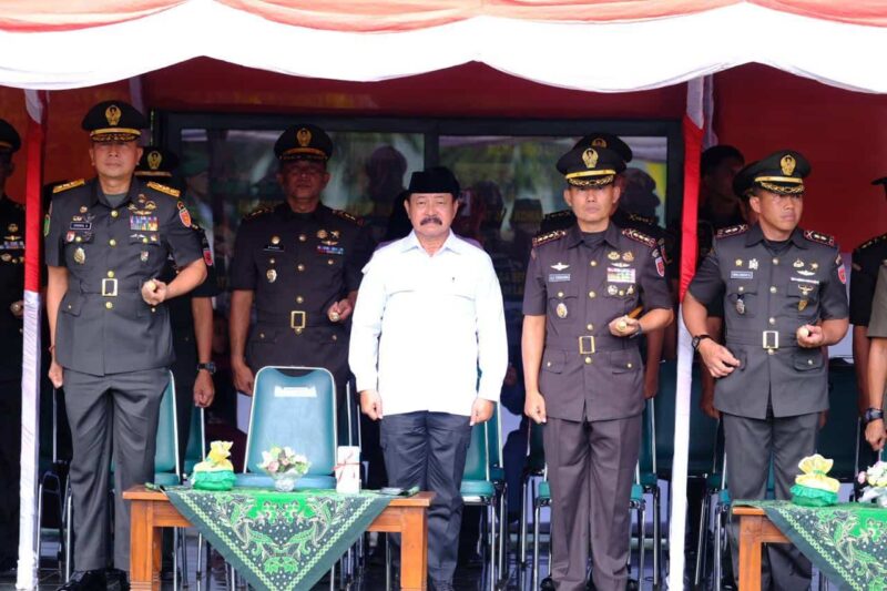 Wakil Bupati Gowa, Abd Rauf Malaganni, Menghadiri Upacara Penutupan Prodi Dikmata TNI AD Gelombang II Tahun 2023, Rabu 13 Maret 2024