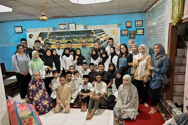 Perumda Air Minum Kota Makassar, Melakukan Safari Ramadan, Minggu 7 April 2024