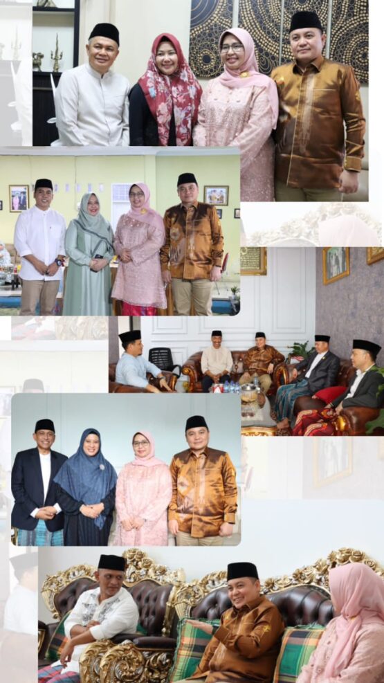 Mempererat silaturahmi dengan elemen masyarakat dalam momentum Idul Fitri 1445 Hiriyah, Pj Bupati Wajo Andi Bataralifu berkunjung ke kediaman sejumlah tokoh masyarakat, Rabu (10/04/2024)