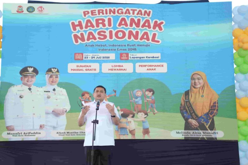 Hari Anak Nasional 2025, Wali Kota Munafri, Kibarkan Semangat Budi Pekerti, Advertorial, Sekolah