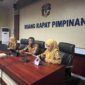 Kepala Dinas Kominfotik kabupaten Wajo, Ir. Andi Musdalifah, M.Si membuka sosialisasi KIM Kabupaten Wajo.