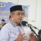 Wakil Bupati Pinrang, Sudirman Bungi, S.I.P., M.Si. Resmi melepas Calon Jamaah Haji Pinrang yang tergabung di Kelompok Terbang 8 Embarkasi UPG Makassar