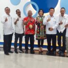 Ketua Bidang Organisasi PWI Pusat, sekaligus sebagai Pelaksana Tugas (Plt) Ketua PWI SulSel, Zukifli Gani Ottoh, Ketua DKP 2021-2026, Nursyamsu Sulthan, dan Panitia Pengarah (SC), Arman Sewang, bersama panitia Konferprov, seusai Dialog Paraikatte TVRI SulSel (20-5-26).