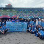 Prof.Syamsuddin pose bersama peserta Pemantapan Tagana FDK-UIN Alauddin Makassar (foto/Syakhruddin).