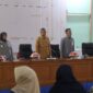 Kepala Kantor Wilayah Kementerian Hukum Provinsi Sulawesi Selatan A. Basmal di dampingi Wabup Sudirman Bungi menyampaikan peran dan fungsi Paralegal di tengah masyarakat.