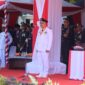 Bupati Pinrang H.A. Irwan Hamid, S.Sos bertindak selaku Inspektur Upacara dalam peringatan Hari Ulang Tahun (HUT) Kemerdekaan Republik Indonesia ke-81 tahun 2026.