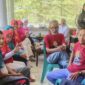 Suasana rapat panitia Musprov DPP IARMI Sulsel yang berlangsung santai di Sekretariat Menwa Unhas Tamalanrea Makassar.