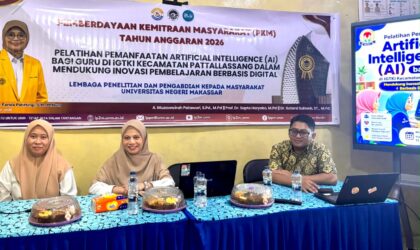 Dosen FT UNM Gelar Pelatihan Artificial Intelligence (AI) bagi Guru IGTKI Kecamatan Pattallassang, Dorong Inovasi Pembelajaran Berbasis Digital