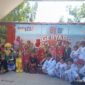 Peserta Karnaval UPTD SD Negeri 240 Pinrang turut berpartisipasi dalam rangka memeriahkan HUT RI Ke 81.