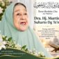 Almarhumah Murtini Suharto Daeng Te'ne.