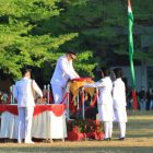 HUT ke-81 RI, Wabup Takalar Pimpin Upacara Penurunan Bendera